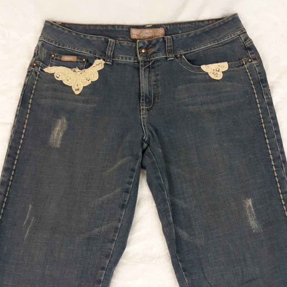 Vintage Candies bootcut flare Jean's Juniors 13